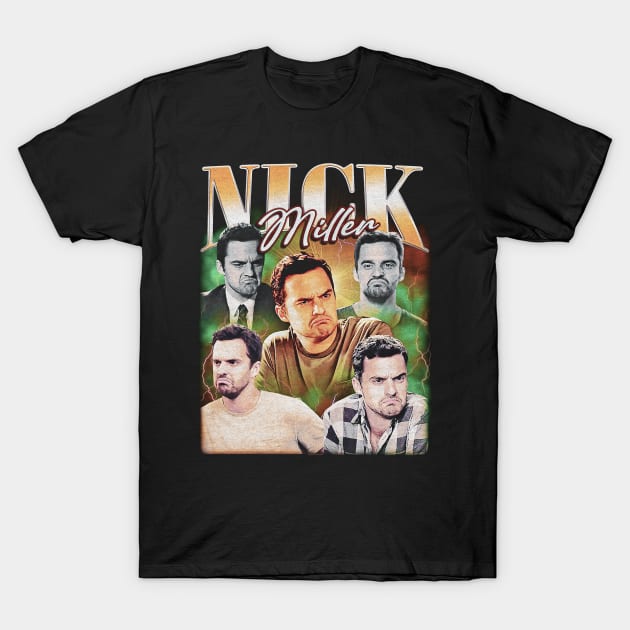 Nick Miller Smiley T-Shirt by Rage Against Tee Machine